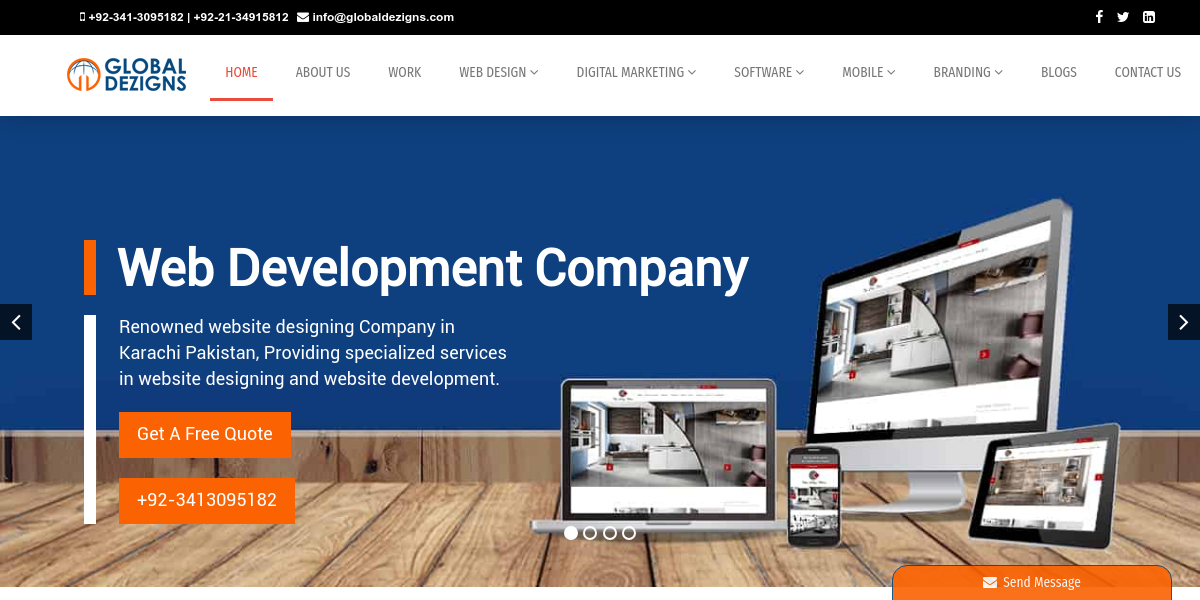 Global Dezigns - Website development Company Software House