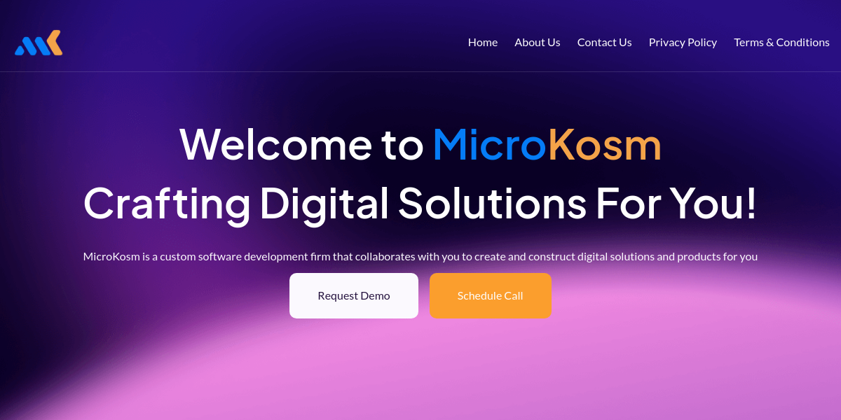 MicroKosm Pakistan Software House