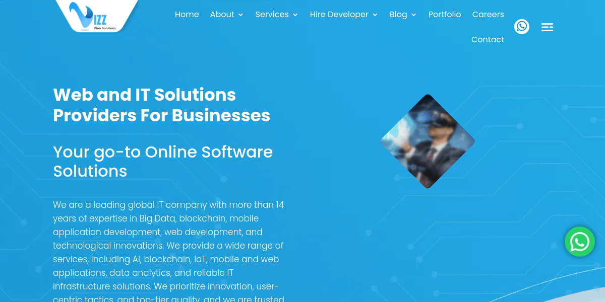 Vizz Web Solutions Software House